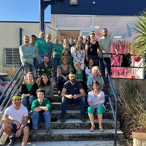 Équipe Albatros en extérieur